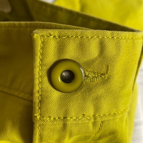 NWT Anny Taylor Loft modern crop pants in bright green. - Picture 15 of 15